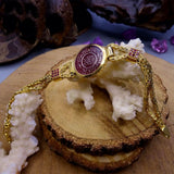 Personalized Gold Plated Silver Bracelet, Islamic Art, Personalized Bracelet, Custom Bracelet, Name Bracelet, Gifts for Her, Bride Gifts