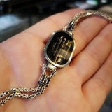 Personalized Sterling Silver Bracelet, Islamic Art, Personalized Bracelet, Ideal gift, Custom Bracelet, Name Bracelets