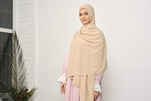 Mango Dubai zijden sjaal hijab | Zachte Turkse stijl hijab | Muslimah Wear | Kleding voor moslimvrouwen | Muslimah Hijab | Sjaal | Hijab-mode