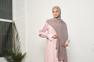 Mink Dubai Silk Scarf Hijab | Soft Turkish Style Hijab | Muslimah Wear | Muslim Women Clothing | Muslimah Hijab | Shawl | Hijab Fashion