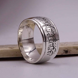 Brugerdefineret vielsesring i sterling sølv, navne ring, personlige ringe, sarte ringe, løfte ring, vielsesring, brud ring, gaver til hende
