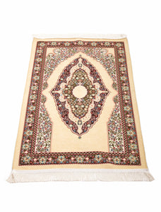 Anatolian Gardens Prayer Mat, Prayer Mat with Tasbeeh, Prayer Rug, Muslim Janamaz, Bohemian Rug, Turkish Rug, Islamic Gift YSLM81