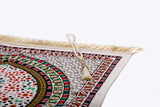 Boho Style Prayer Mat, Prayer Mat with Tasbeeh, Prayer Rug, Muslim Janamaz, Sajjada, Turkish Rug, Islamic Gift YSLM45