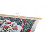 NEW Ottoman Tiles Prayer Mat, Prayer Mat with Tasbeeh, Prayer Rug, Bohemian Rug, Turkish Rug, Islamic Gift YSLM73