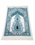 Ottoman Flowers Prayer Mat, Prayer Mat with Tasbeeh, Prayer Rug, Bohemian Rug, Turkish Rug, Islamic Gift