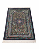 Gray Flower Bouquet Prayer Mat, Prayer Mat with Tasbeeh, Prayer Rug, Mat Namaz Salat, Sajadah Cantik , Islamic Gifts YSLM64