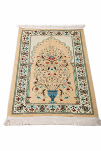 Keukenhof Gardens Prayer Mat, Prayer Mat with Tasbeeh, Prayer Rug, Muslim Janamaz, Bohemian Rug, Turkish Rug, Islamic Gift YSLM80