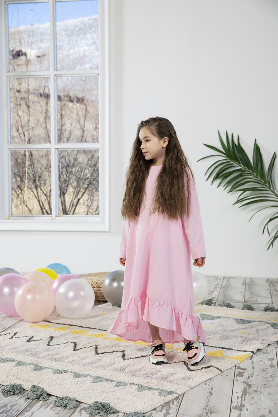 Light Girl Dress Kids Abaya | Muslim Kids | Kid Khimar | Kid Jilbab | Kid Jalabiya | Islamic Kid Dress | Kids Prayer Dress | Burqa |