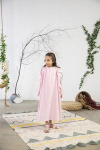 Swan Girl Dress Kids Abaya | Muslim Kids | Kid Khimar | Kid Jilbab | Kid Jalabiya | Islamic Kid Dress | Dress for Girls | Prayer Dress