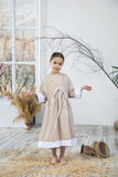 Nihal Girl Dress Kids Abaya | Muslim Kids | Kid Khimar | Kid Jilbab | Kid Jalabiya | Islamic Kid Dress | Dress for Girls | Prayer Dress - islamicbazaar