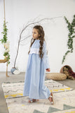 Cloud Girl Dress Kids Abaya | Muslim Kids | Kid Khimar | Kid Jilbab | Kid Jalabiya | Islamic Dress | Dress for Girls | Prayer Dress | Burqa