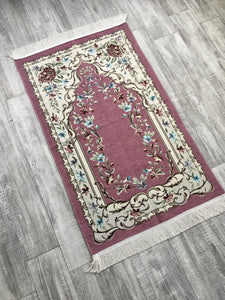 Acacia Sejadah, Rawdah Inspired Lux Prayer Mat,  Prophet's Mosque Prayer Rug, Alrawda Janamaz, Rawda, Unique Islamic Gift