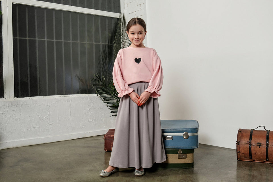 Honey Girl Skirt Kids Wear | Muslim Kids | Kid Khimar | Jilbab | Kid Jalabiya | Islamic Kid Skirt | Skirt for Girls | Girls Prayer Skirt - islamicbazaar