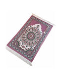 Ruby Dream Sejadah, Rawdah Inspired Lux Prayer Mat,  Prophet's Mosque Prayer Rug, Alrawda Janamaz, Rawda, Unique Islamic Gift