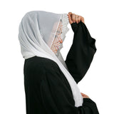 Igla čipkasti šal hidžab | Mekani hidžab u turskom stilu | Muslimah Wear | Muslimanska ženska odjeća | Muslimah hidžab | Islamski šal | Hijab Fashion