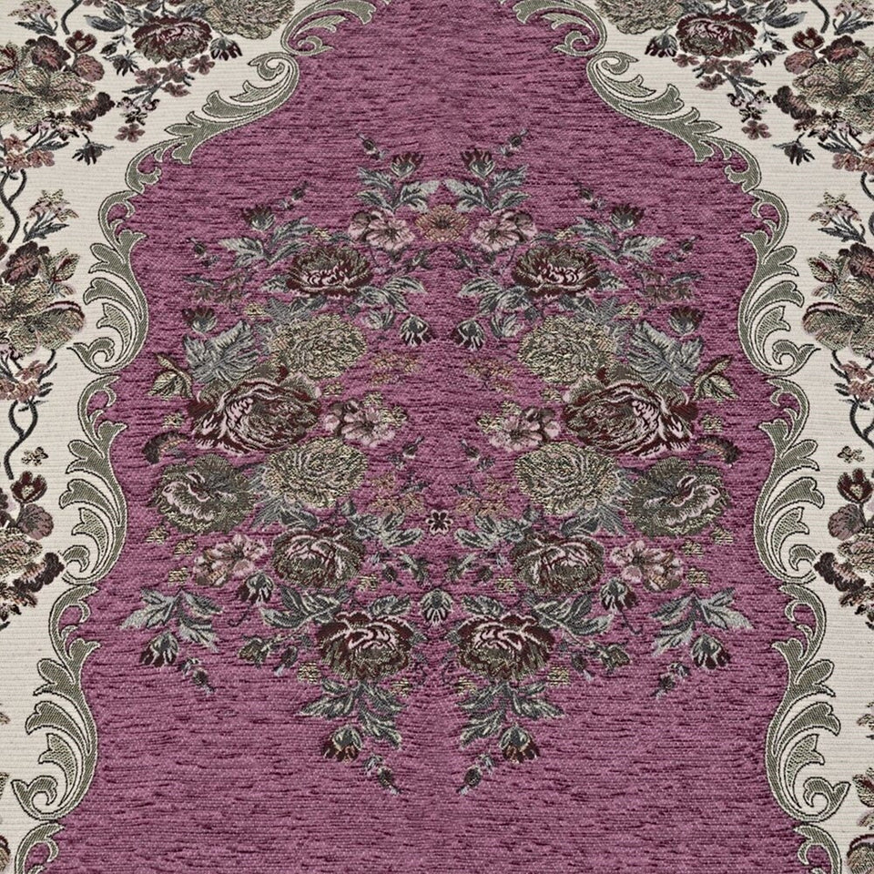 Pink Lux Roses Islamic Prayer Rug, Portable Sejadah, Travel Prayer Rug, Salat, Musallah, Sejadah, Janamaz