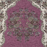 Pink Lux Roses Islamic Prayer Rug, Portable Sejadah, Travel Prayer Rug, Salat, Musallah, Sejadah, Janamaz