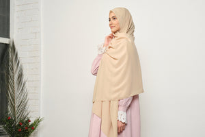Mango Dubai zijden sjaal hijab | Zachte Turkse stijl hijab | Muslimah Wear | Kleding voor moslimvrouwen | Muslimah Hijab | Sjaal | Hijab-mode