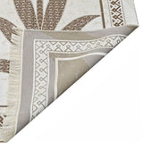 Milky Brown Tulip Taffeta Lux Lightweighted Islamic Prayer Rug, Janamaz, Musallah, Sesallah, Sejadah, Carpet, Muslim Seccade, Islam Sajadah