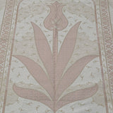 Pink Tulip Taffeta Lux Lightweighted Islamic Prayer Rug, Janamaz, Musallah, Sesallah, Sejadah, Carpet, Muslim Seccade, Islam Sajadah
