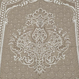 Lux Cotton Mink Prayer Mat , Dainty Gift, Wedding Gift, Anniversary Gift, Prayer Rug, Dowries Janamaz, Muslim Gifts