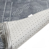 Lux Velvet Plush Gray Prayer Mat | Turkish Prayer Mats | Carpet | Wedding Gift | Anniversary Gift | Prayer Rug | Dowries | Janamaz
