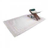 Pink Lux Silk Satin Lightweighted Islamic Prayer Rug, Janamaz, Musallah, Sesallah, Sejadah, Carpet, Muslim Seccade, Islam Sajadah