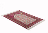 Pink Andalus Flowers Prayer Mat, Prayer Mat with Tasbeeh, Prayer Rug, Muslim Janamaz, Sajjada, Turkish Rug, Islamic Gift YSLM76