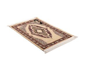 Anatolian Gardens Prayer Mat, Prayer Mat with Tasbeeh, Prayer Rug, Muslim Janamaz, Bohemian Rug, Turkish Rug, Islamic Gift YSLM81