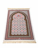 Boho Style Prayer Mat, Prayer Mat with Tasbeeh, Prayer Rug, Muslim Janamaz, Sajjada, Turkish Rug, Islamic Gift YSLM45