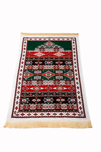 Anatolian Kilim Sejadah - Lux Prayer Mat - Prayer Rug - Janamaz - Elegant, High Quality, Luxury - A Unique Islamic Gift