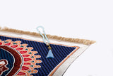 Mihrab Flowers Carpet Prayer Mat, Prayer Mat with Tasbeeh, Prayer Rug, Muslim Janamaz, Sajjada, Turkish Rug, Islamic Gift YSLM50