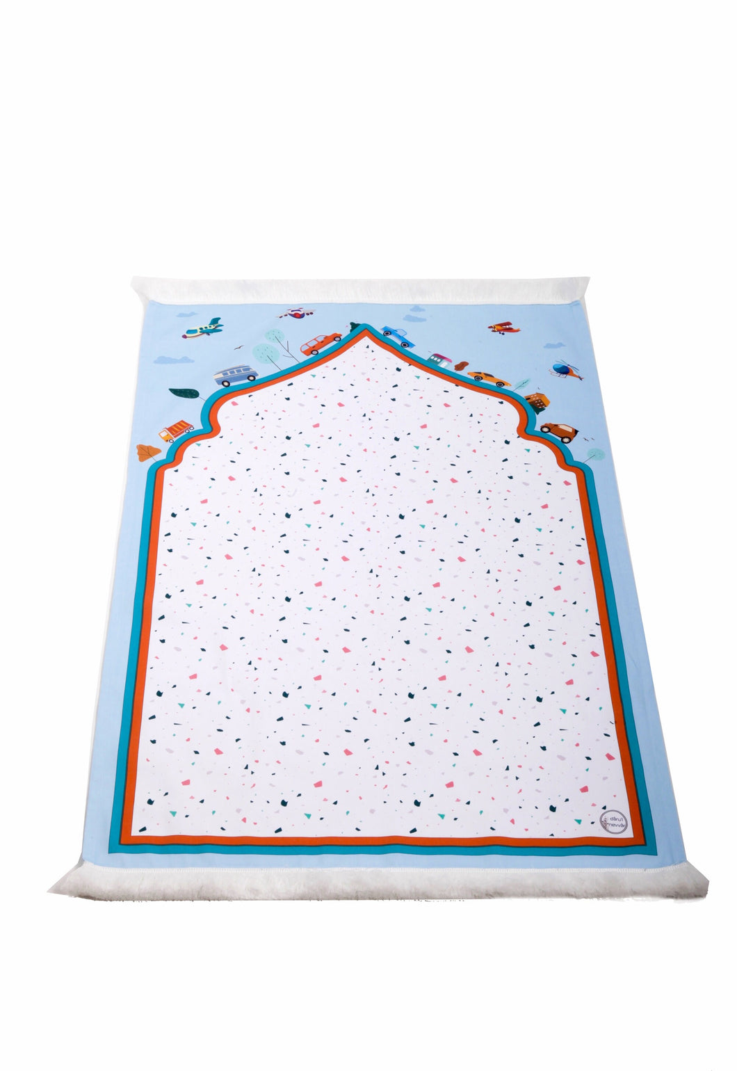Personalized Prayer Mat for Kids, Toy Land Islamic Praying Rug for Children, Educational Prayer Mat, Janamaz Muslim Child, First Prayer Rug