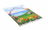 Personalized Prayer Mat for Kids, Good Day Islamic Praying Rug for Children Educational Prayer Mat, Janamaz Muslim Child My First Prayer Mat