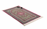 Pink Flower Bouquet Prayer Mat, Prayer Mat with Tasbeeh, Prayer Rug, Mat Namaz Salat, Sajadah Cantik , Islamic Gifts YSLM65