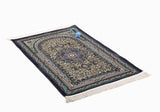 Gray Flower Bouquet Prayer Mat, Prayer Mat with Tasbeeh, Prayer Rug, Mat Namaz Salat, Sajadah Cantik , Islamic Gifts YSLM64