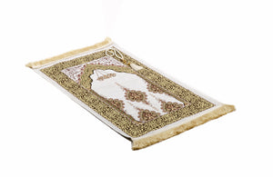 Yellow Palace Prayer Mat, Prayer Mat with Tasbeeh, Prayer Rug, Bohemian Rug, Turkish Rug, Islamic Gift YSLM78
