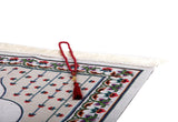 Andalus Gardens Prayer Mat, Prayer Mat with Tasbeeh, Prayer Rug, Muslim Janamaz, Sajjada, Turkish Rug, Islamic Gift YSLM28