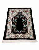 Lei Flowers Sejadah, Rawdah Inspired Lux Prayer Mat,  Prophet's Mosque Prayer Rug, Alrawda Janamaz, Rawda, Unique Islamic Gift
