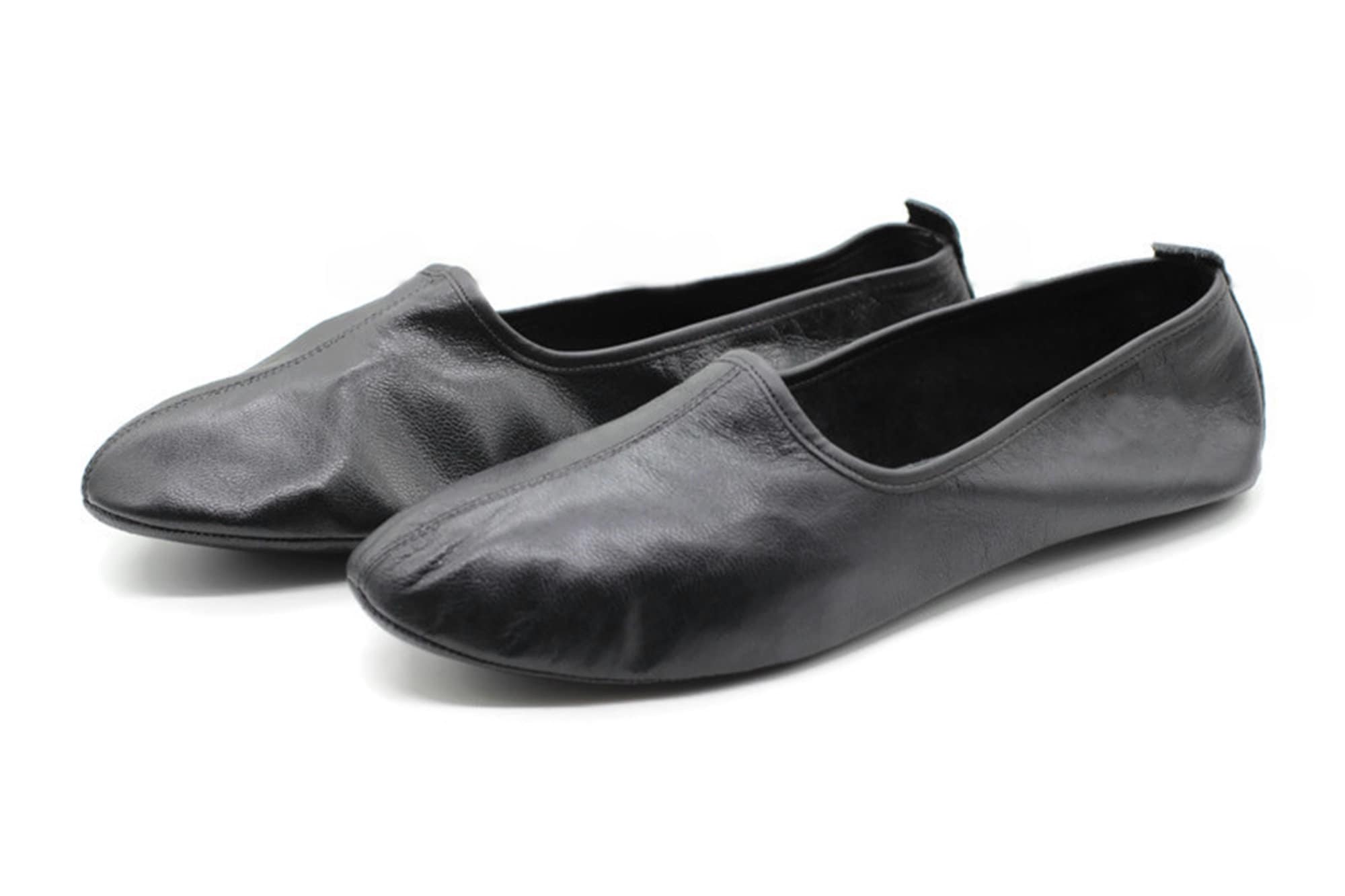 Zapatos Tawaf hechos a mano de cuero genuino con talla de hombre