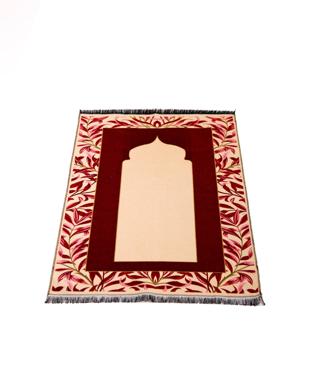 Personalised Prayer Mat Leila | Red Prayer Rug | Gift for Her | Gift for Him | Muslim Janamaz | Custom Name Prayer Mat | Personalized Gift