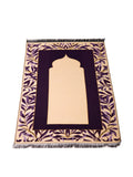 Personalised Prayer Mat Leila | Purple Prayer Rug | Gift for Her | Gift for Him | Muslim Janamaz | Customize Prayer Mat | Personalized Gift
