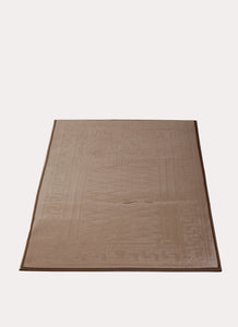 Brown Memory Foam Prayer Rug, Padded Prayer Mat, Sajjada Musalla Janamaz
