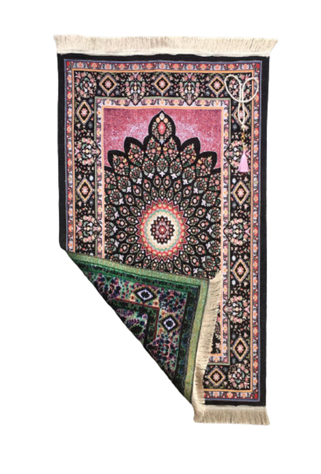 Prayer Mat | Ultra Lux Chenille Prayer Rug | Woven Sajdah | Musalla | Janamaz | Unique Islamic Gift | Mystic Core Prayer Mat