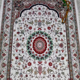 Flowers of Anatolia Sejadah | Lux Prayer Mat | Prayer Rug | Janamaz | Elegant | High Quality | Luxury - A Unique Islamic Gift