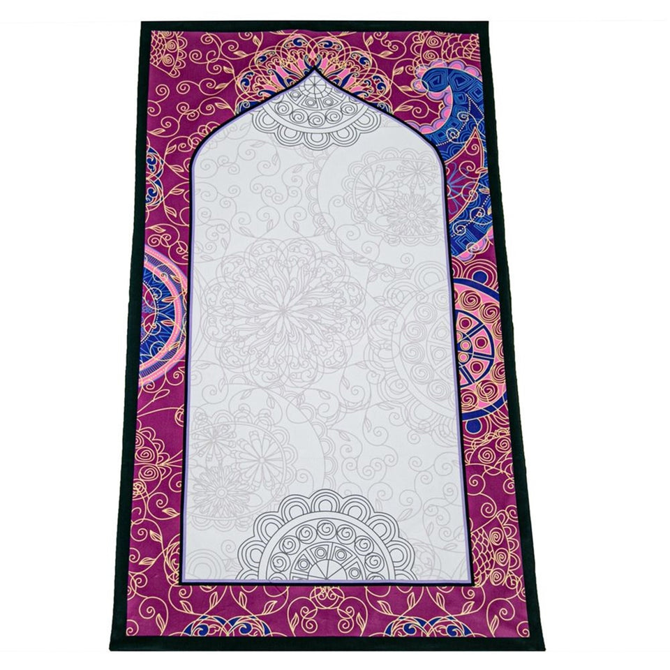 Special Prayer Mat Set Gift For Mom | Quran | Sajadah | Pillowcase | 33 Bead Pearl | Islamic Gift | Personalized Gift | Tasbeeh Sejadah Set