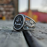 Personalized Silver Name Ring, Arabic Name Ring, Arabic Ring, Arabic Calligraphy Name Ring, Islamic Art, Promise Ring, Custom Gifts