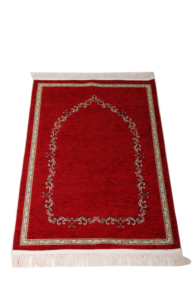 Red Door to Andalus Prayer Mat, Prayer Mat with Tasbeeh, Prayer Rug, Muslim Janamaz, Islamic Gift YSLM67