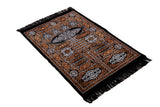 Kaaba Curtain Kiswah Sejadah Orange, Prayer Mat, Prayer Rug, Islamic Lightweight Sejjada, A Unique Islamic Gift
