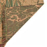 Light Brown Taffeta Islamic Prayer Rug, Tulip Motiff Janamaz Musallah Sesallah Sejadah Carpet Muslim Seccade Islam Sajadah